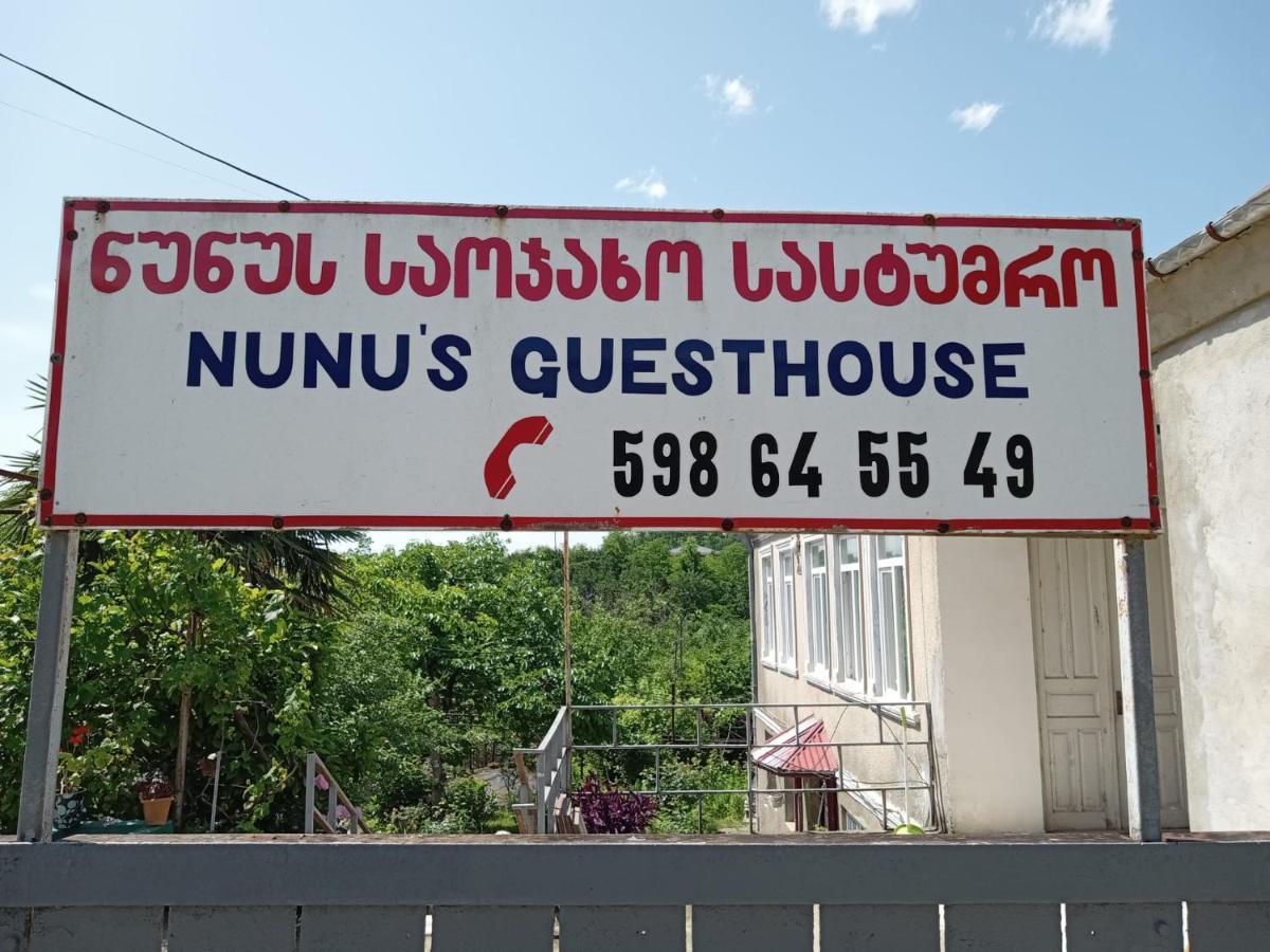 Nunu'S Guesthouse Tskaltubo Exterior foto